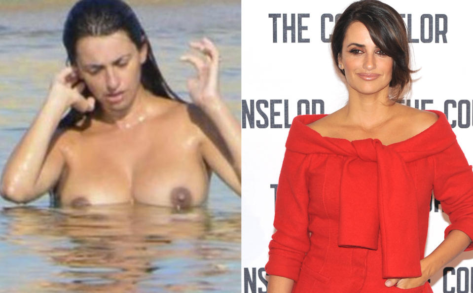 Penelope Cruz sexy in rosso, anche se è tutta roba già vista