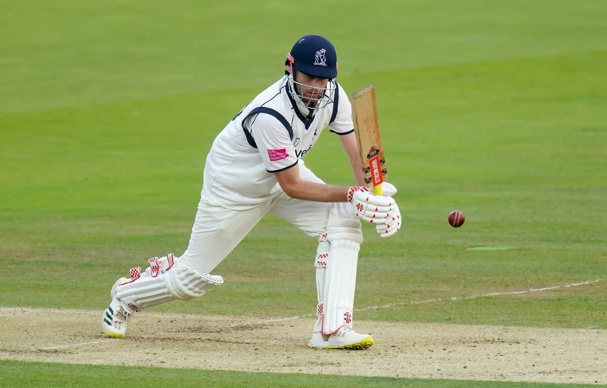 Dom Sibley top scored for Warwickshire at the Kia Oval (Adam Davy/PA) (PA Archive)