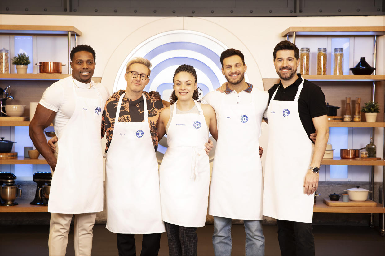 Celebrity MasterChef S19,17-09-2024,The Final 5,Finals Week - The Final 5,Harry Aikines-Aryeetey, Ian â€˜Hâ€™ Watkins, Rochenda Sandall, Vito Coppo, Craig Doyle,**STRICTLY EMBARGOED NOT FOR PUBLICATION UNTIL EPISODE 15 HAS TX'D**,Shine TV,Production