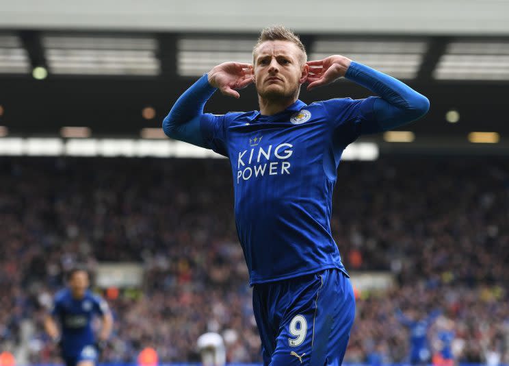 Jamie Vardy has a habit of scoring against West Brom