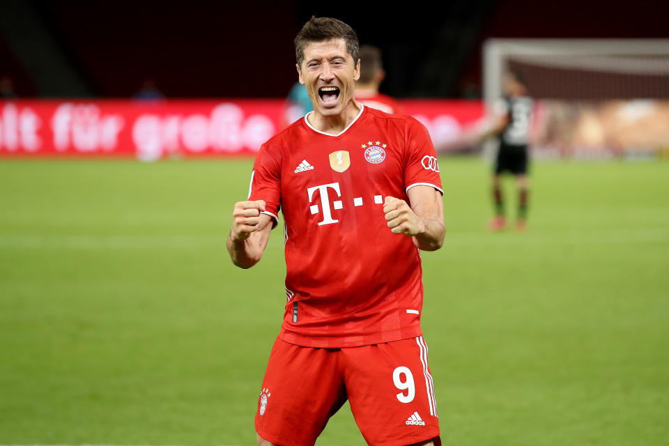 Für Robert Lewandowski läuft es bestens beim FC Bayern. (Bild: Alexander Hassenstein/Getty Images)