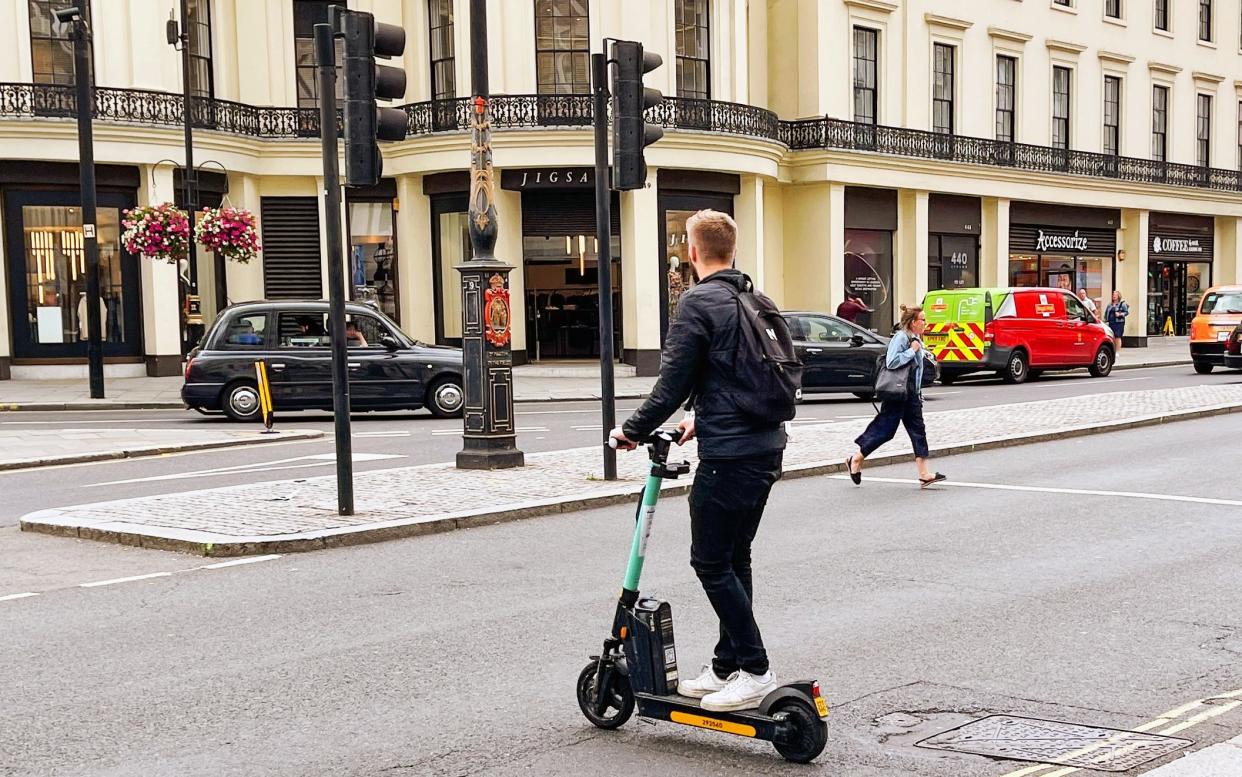 E-scooters in the wrong hands can be a menace