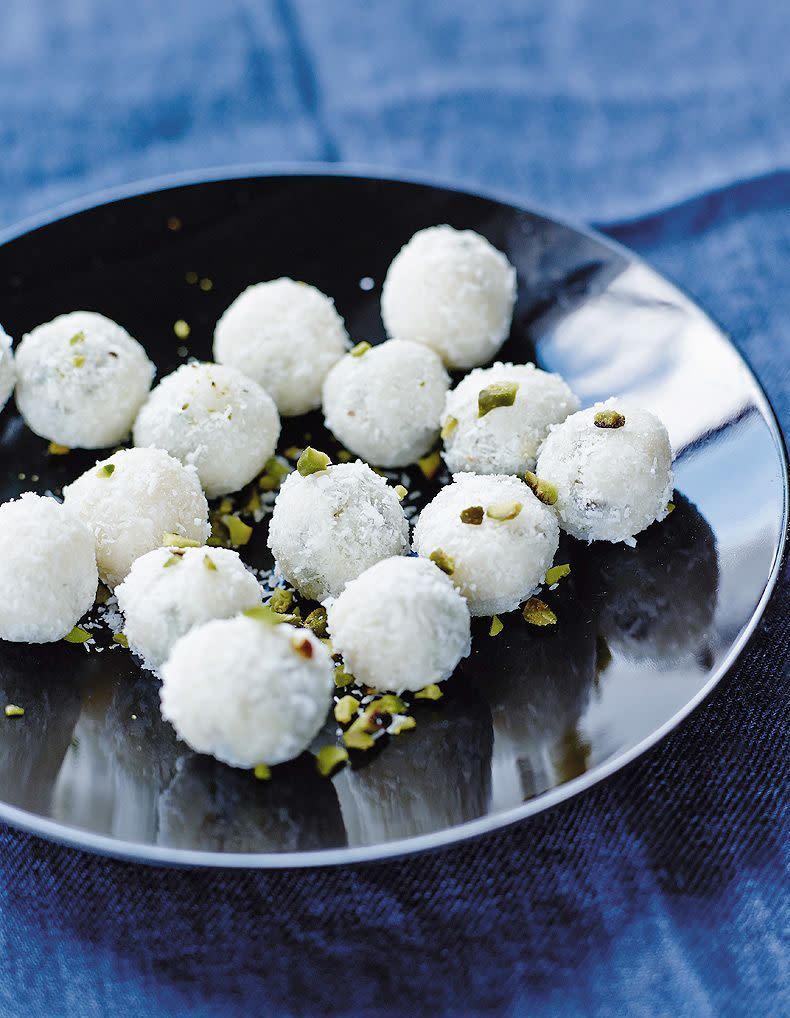 Du chocolat blanc pour une recette bluffante de truffes immaculées