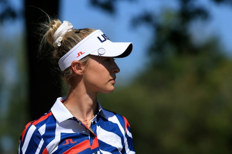 Nelly Korda hopes to return to her old form at the British Open (Emmanuel DUNAND)