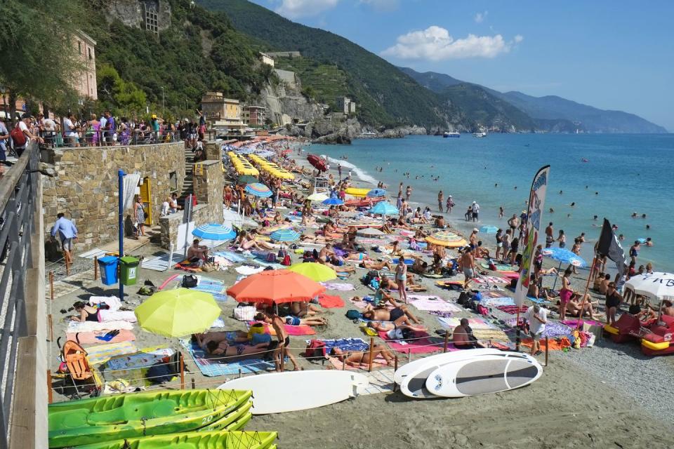 4) Guvano Beach, Cinque Terre, Italy
