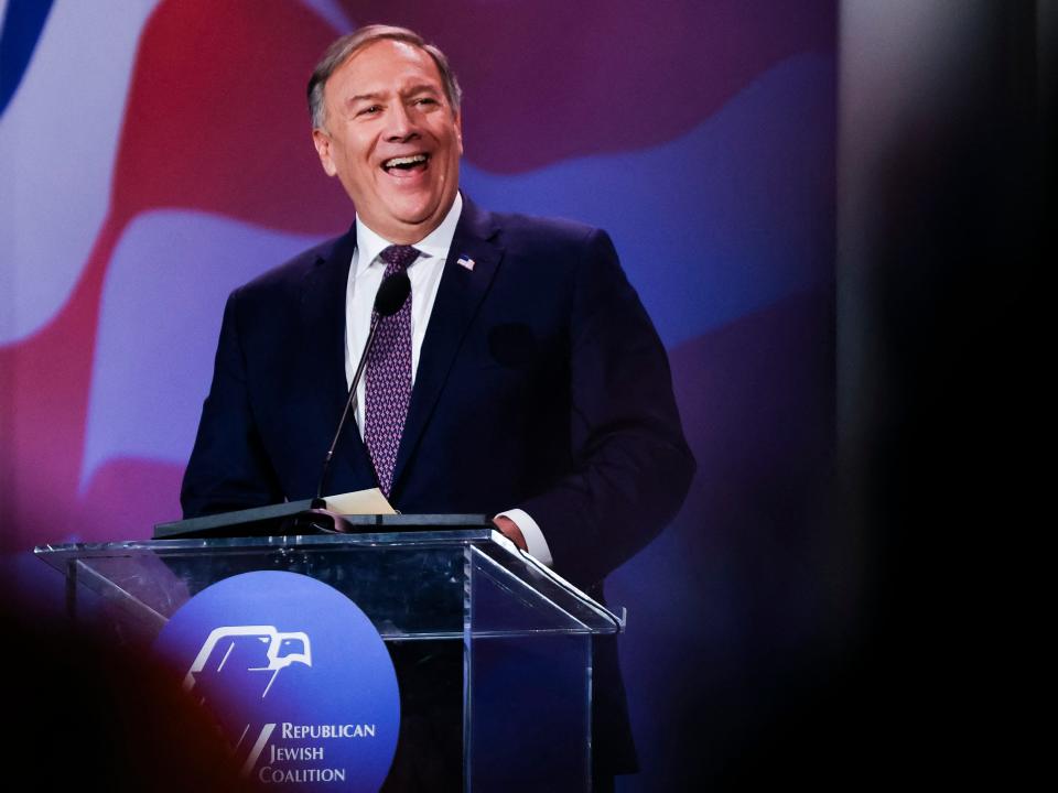 Mike Pompeo at RJC meeting