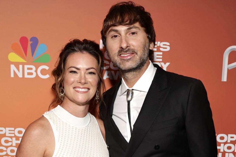 <p>Todd Williamson/NBC via Getty</p> Kelli Cashiola and Dave Haywood