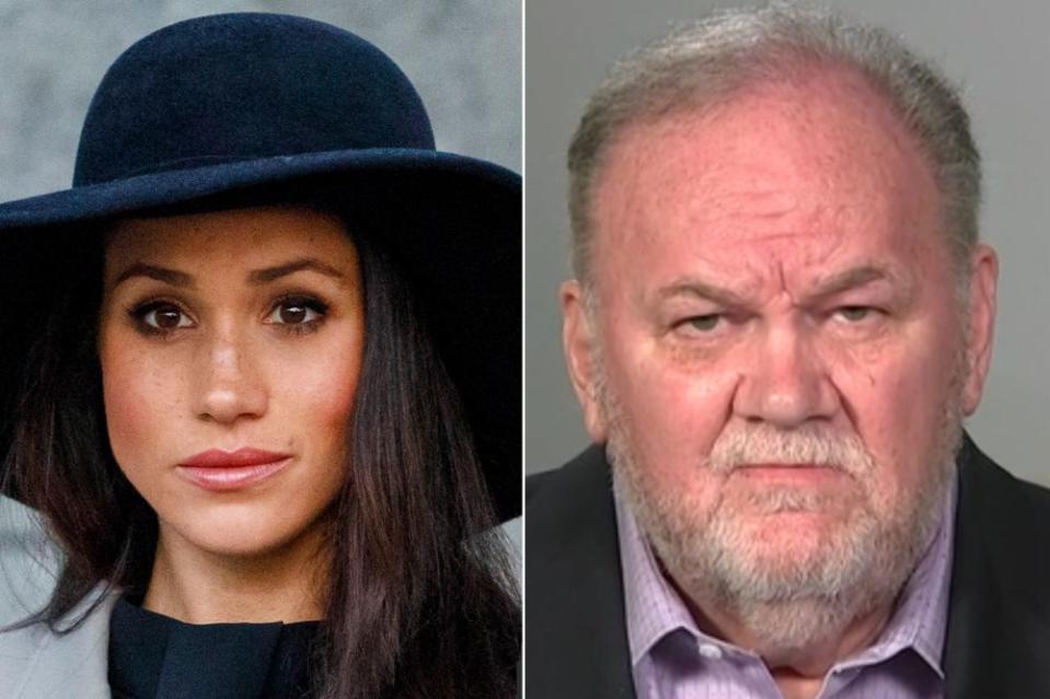 Meghan Markle and Thomas Markle