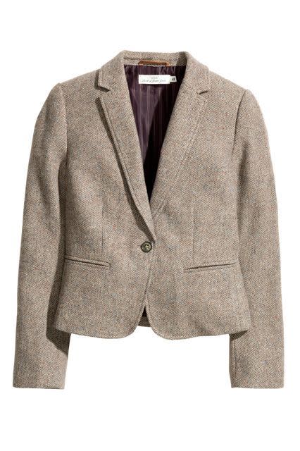 The Cropped Blazer With the rise of high-waisted pants, now’s a better time than any to introduce a cropped blazer into your style repertoire. The silhouette hits in just the right place, making your legs look like they go on for days. H&M Wool-blend Blazer, $59.99 $29.99, available at H&M.