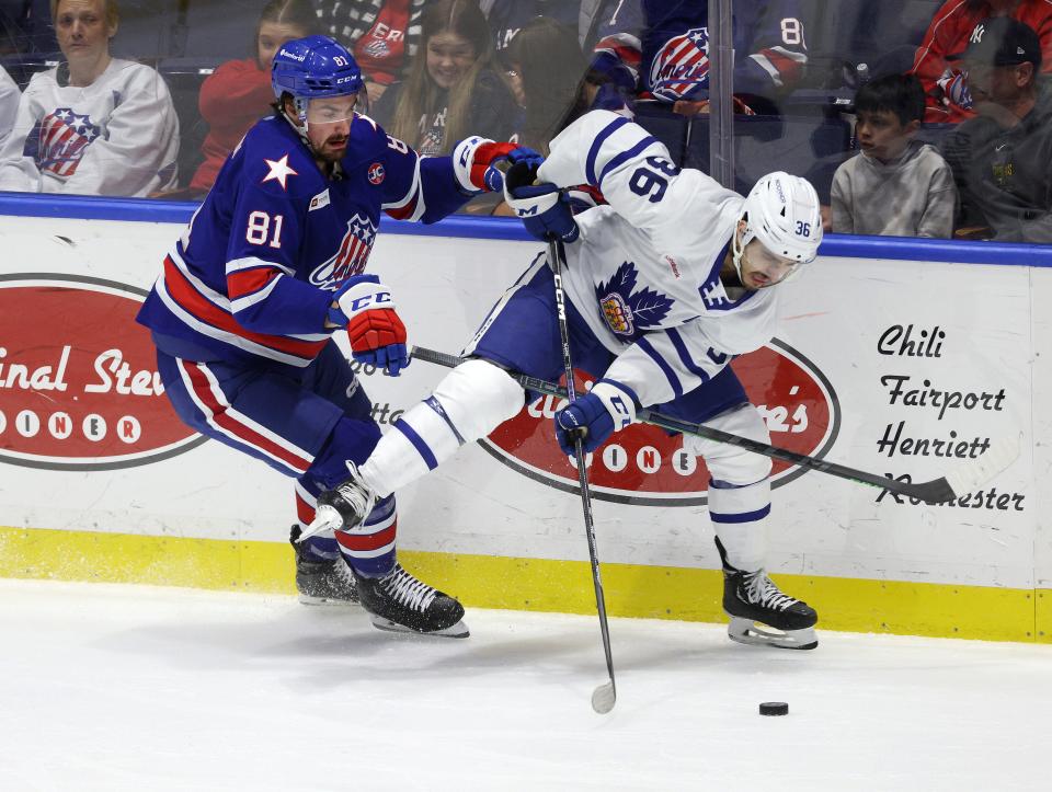 Brett Murray returned from a month off and scored the game-winning goal in Game 4 against the Crunch.