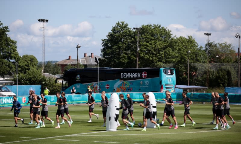 Euro 2020 - Denmark Training