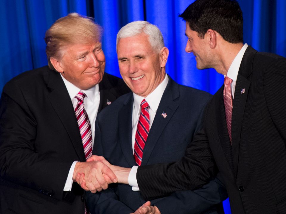 donald trump mike pence paul ryan