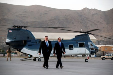 U.S. Secretary of State Mike Pompeo visits Afghanistan