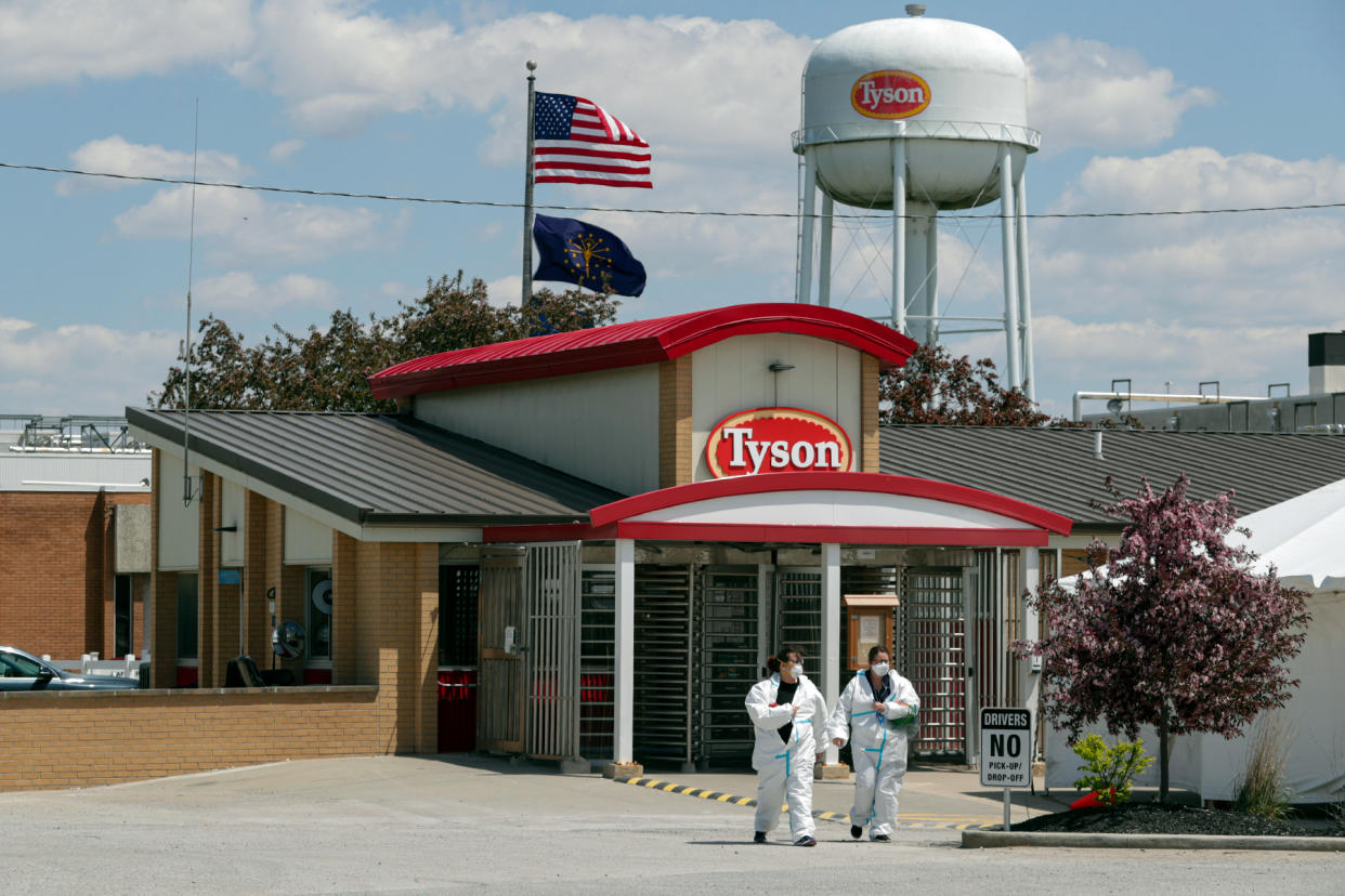 meat-processing-plants-covid.jpg Virus Outbreak-Meatpacking - Credit: Michael Conroy/AP