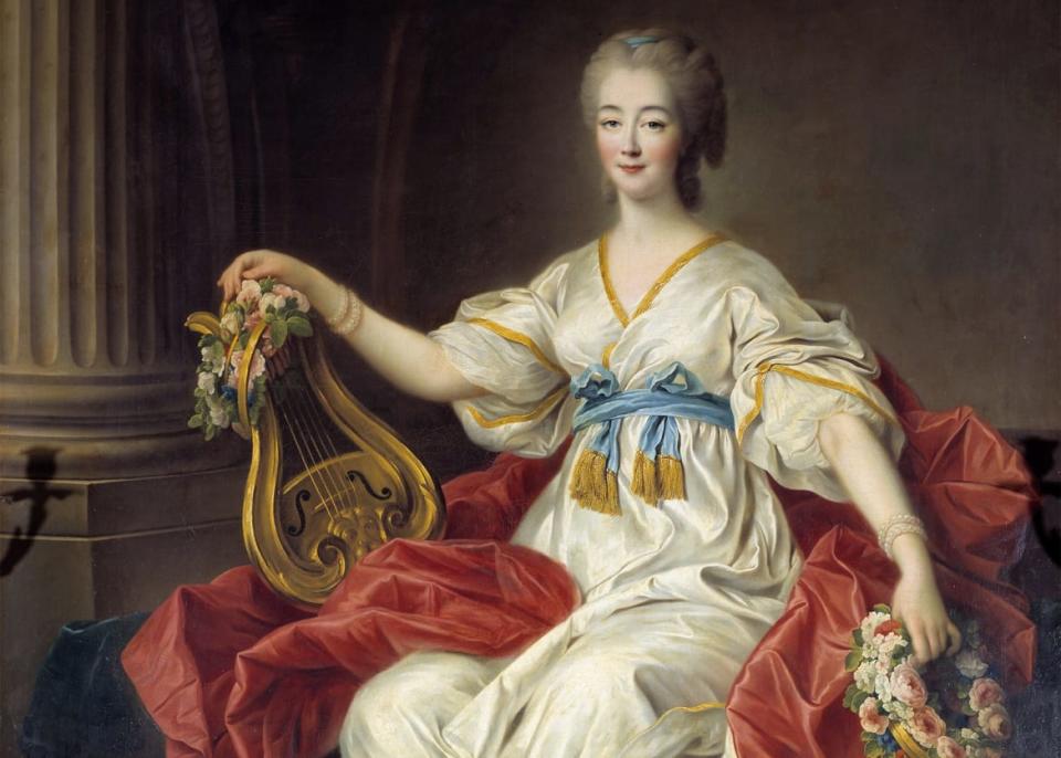 <div class="inline-image__caption"><p>Portrait of Countess Jeanne (Becu) du Barry (Madame du Barry) courtesan and mistress of Louis XV.</p></div> <div class="inline-image__credit">Leemage/Corbis via Getty Images</div>