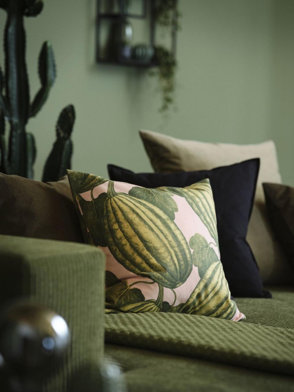 <p>According to IKEA, one key trend for the season ahead is utilising a combination of soft and earthy textiles. Whether you choose scatter cushions or green accessories, more of us are expected to focus on bringing the outside in.</p>