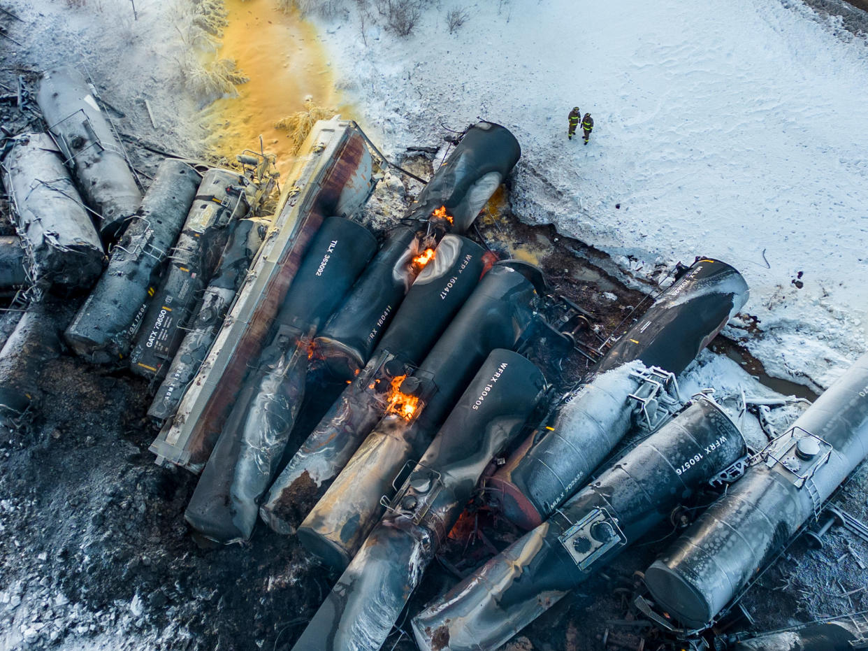 Train Derailment-Minnesota