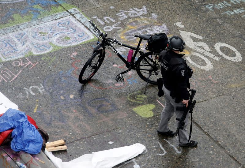 Seattle Police retake the CHOP area in Seattle