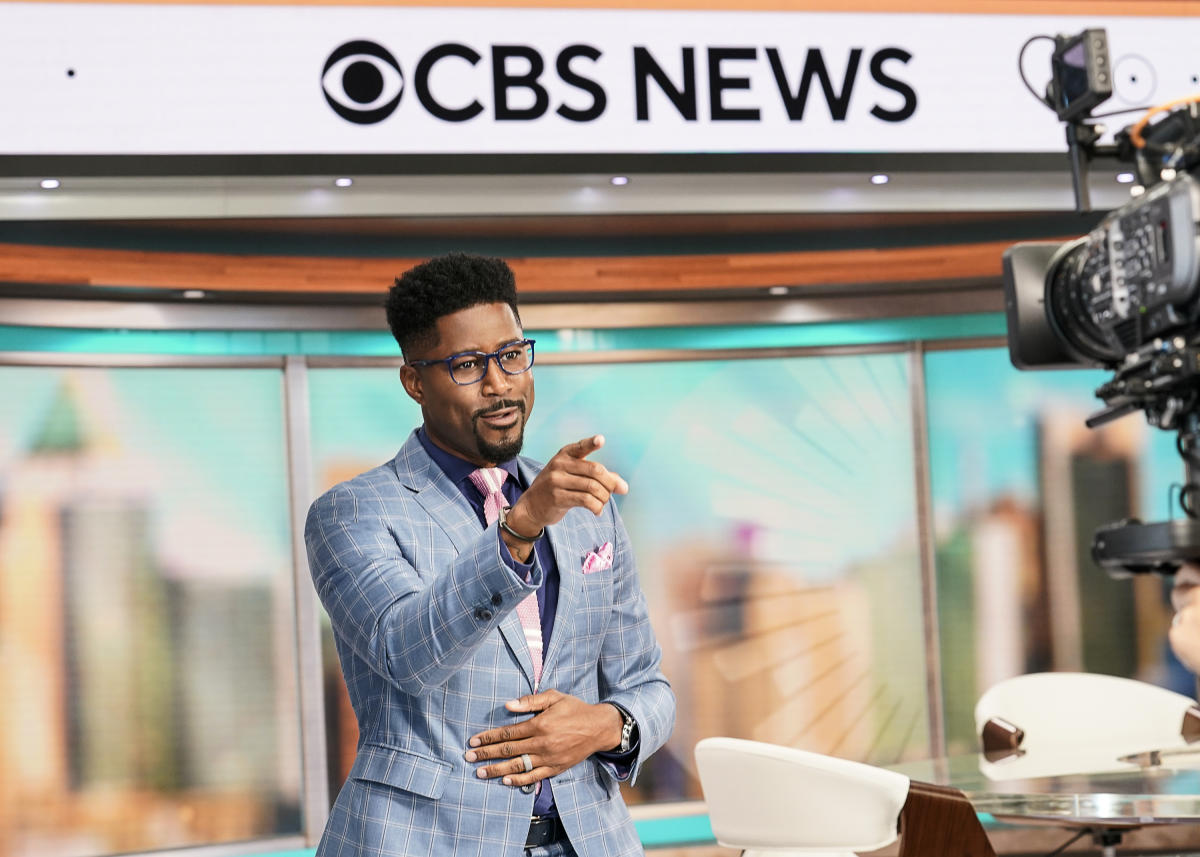 Nate Burleson makes leap from football to news with 'CBS Mornings'