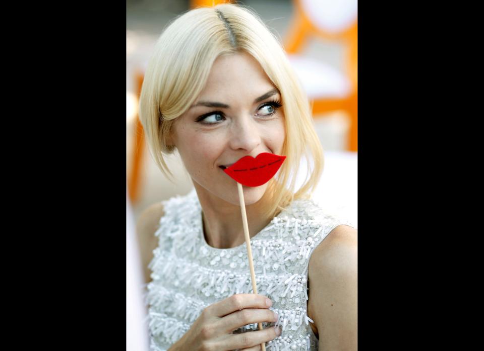 Actress Jamie King attends the Veuve Clicquot Polo Classic Los Angeles at Will Rogers State Historic Park on Oct. 9, 2011 in Los Angeles, California.  (Christopher Polk, Getty Images)