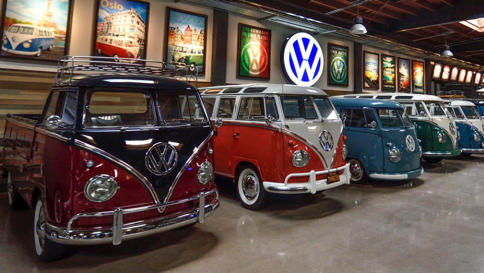 A few examples from the Volkswagen collection of comedian Gabriel Iglesias.