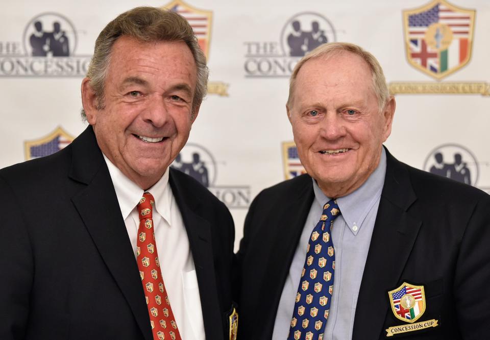 Tony Jacklin and Jack Nicklaus were honorary team captains for the Concession Cup in 2018. The golf legends also co-designed The Concession Golf Club, which takes its name from Nicklaus' historic gesture of sportsmanship during the 1969 Ryder Cup – conceding a 3-foot putt to Jacklin that produced the first tie in Ryder Cup history.