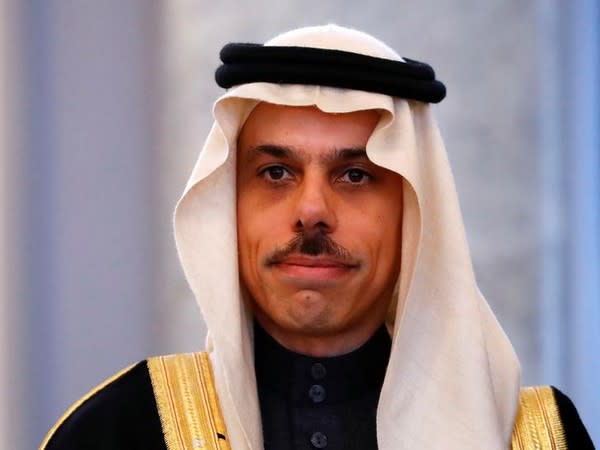 Saudi Foreign Minister Prince Faisal bin Farhan Al-Saud