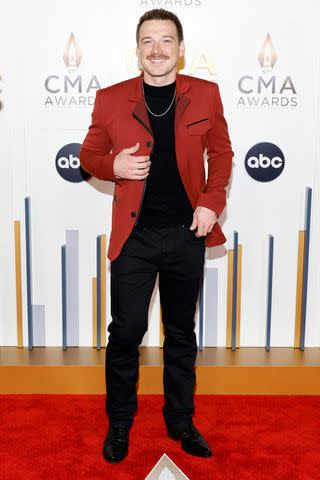 <p>Jason Kempin/Getty</p> Morgan Wallen in Nashville on Nov. 8, 2023