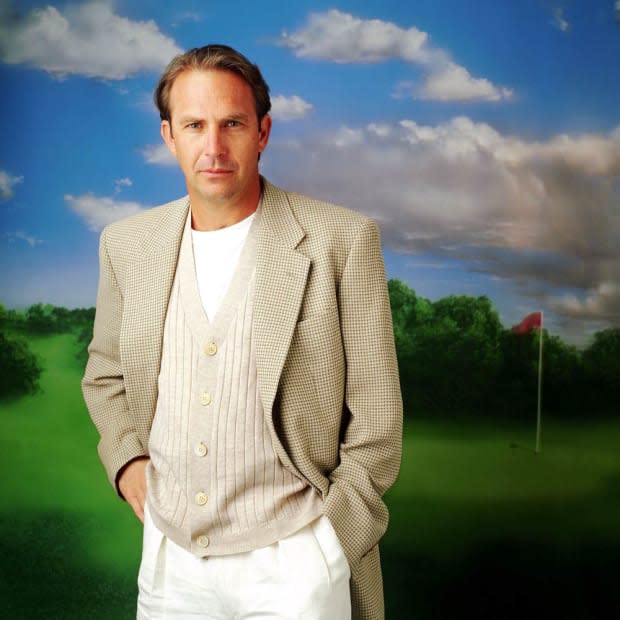 <p>Kevin Costner in Kingwood, Texas </p>