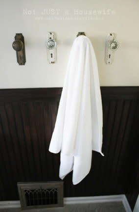 Door Knob Towel Hooks