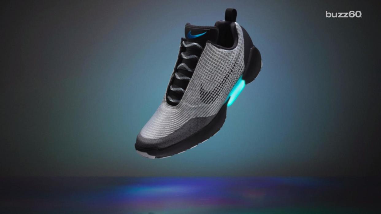 Self Lacing Shoes from 'Back to the Future' Now a Reality