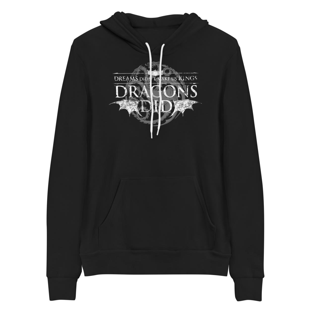A House of the Dragons hoodie is among the new merch for the Game of Thrones prequel available at the WB Shop. (Photo: Courtesy of WB Shop)
