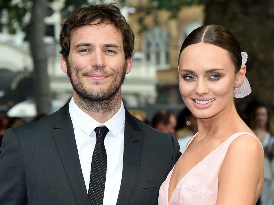 Sam Claflin and Laura Haddock