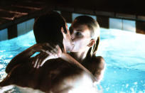 <b>Species (1995)</b><br> <b>Scene:</b> Natasha Henstridge has one heck of a killer kiss (seen here with Whip Hubley).<br> <b>Why It Works:</b> Natasha Henstridge has one heck of a killer kiss.