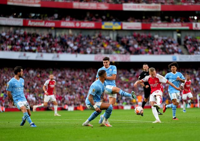 Arsenal vs Man City score, result and highlights as Martinelli ends  Gunners' City misery