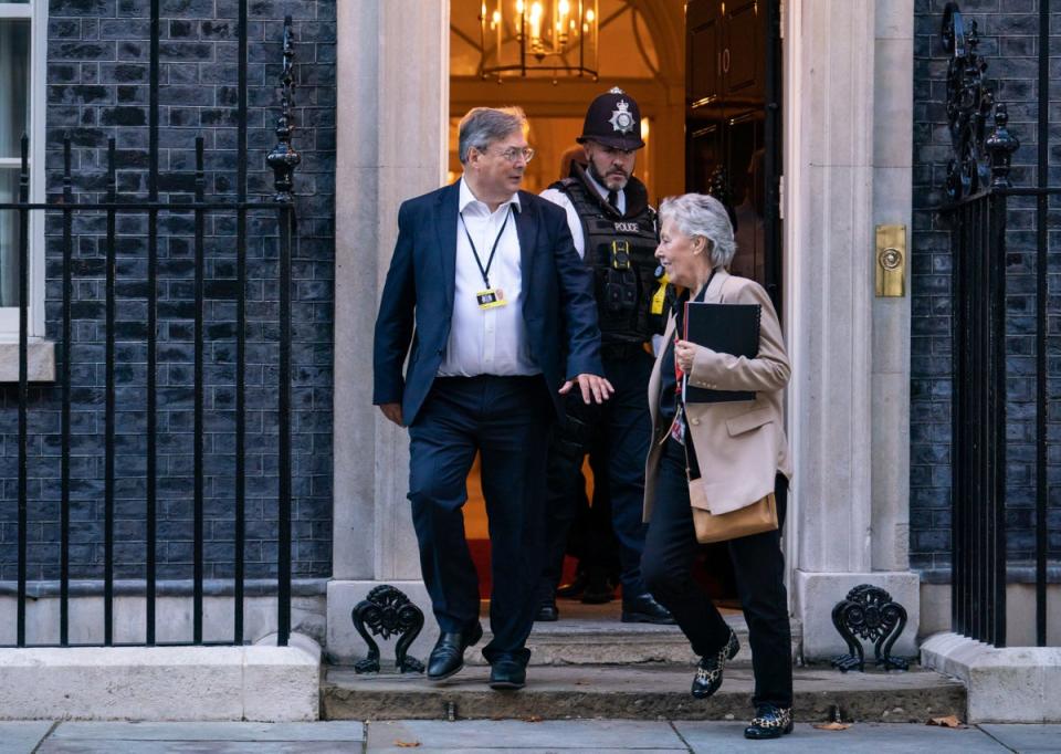 The Prime Minister’s chief of staff Mark Fullbrook outside No 10 Downing Street (Dominic Lipinski/PA) (PA Wire)