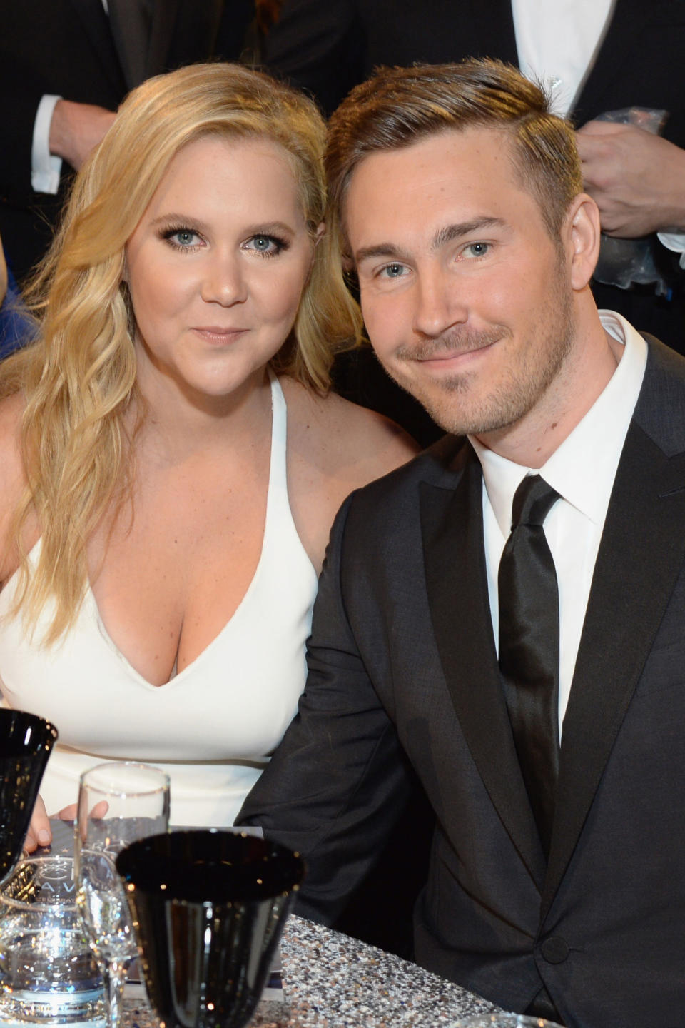 Amy Schumer and Ben Hanisch