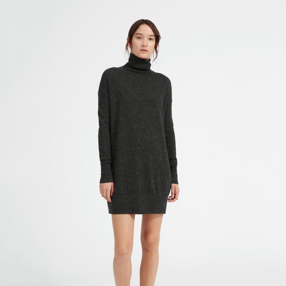 The Cashmere Turtleneck Dress