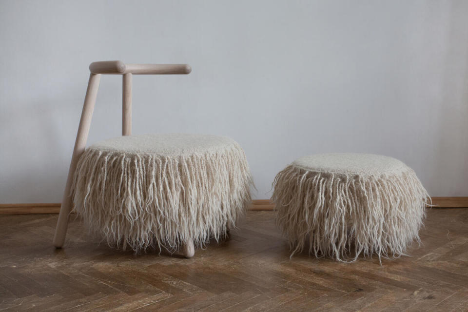 The Mapico armchair and ottoman by Mapico at I Am U Are