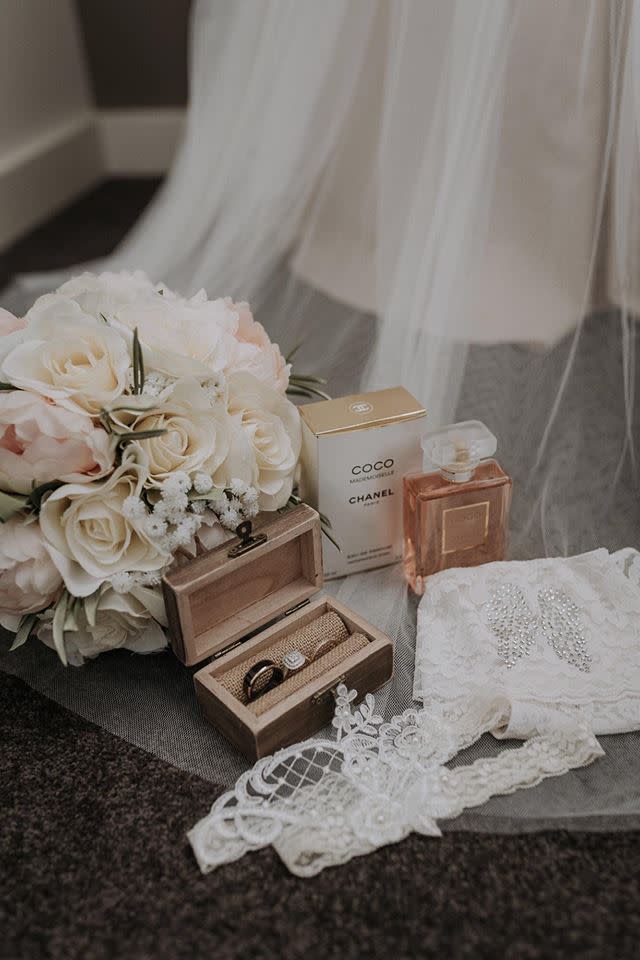 They mixed in olive leaves from their home garden. Photo: Matt Elliott Photography