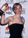 <p>In 2001, Renee Zellweger <a href="https://www.vogue.com/article/shocking-moments-golden-globes" rel="nofollow noopener" target="_blank" data-ylk="slk:nearly missed;elm:context_link;itc:0;sec:content-canvas" class="link ">nearly missed</a> her big moment when she was in the restroom while being named "Best Actress in a Musical or Comedy" for her performance in <em>Nurse Betty</em>. This also happened to Christine Lahti in 1998.</p>