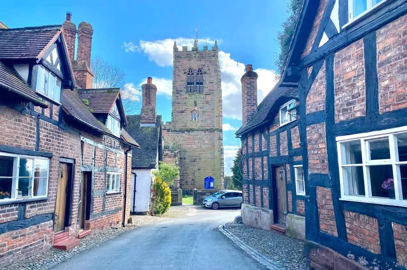 Great Budworth in Cheshire, known as one of Cheshire's prettiest villages, with period cottages and cobbled walkways -Credit:MEN