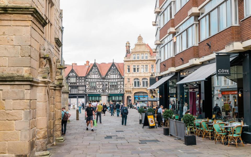 view of Shrewsbury square - Shrewsbury BID