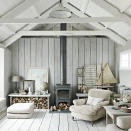 <p> Make white tones feel cosy with the right finish. Team slubby linens with aged teak and matt paint for a more grounding feel, appealing to the senses by creating a calm space to relax. Low level lighting from lamps will enhance the warm undertones of the best white paint shades. </p>