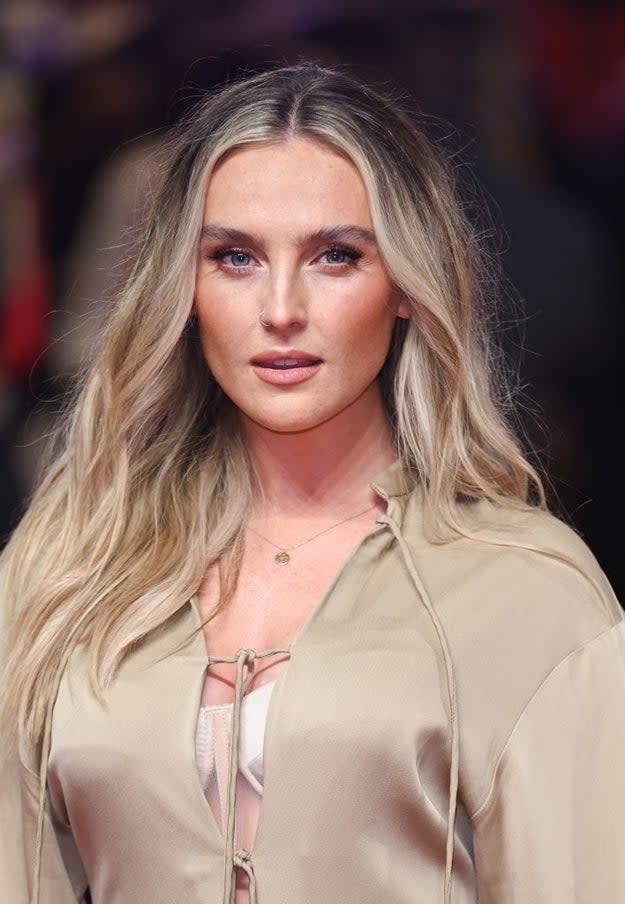 Closeup of Perrie Edwards