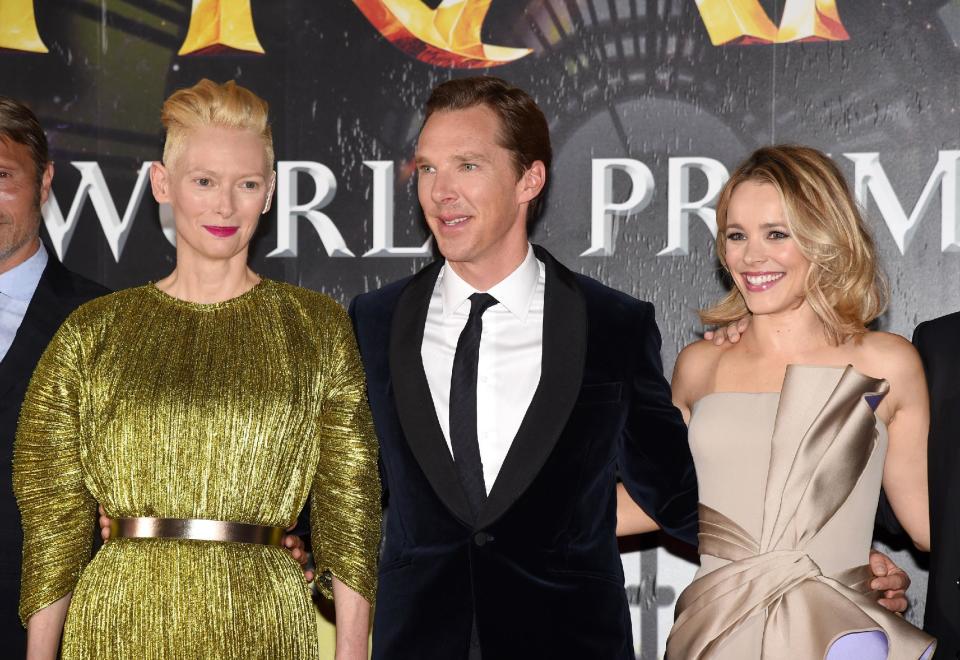 Tilda Swinton, Benedict Cumberbatch, and Rachel McAdams