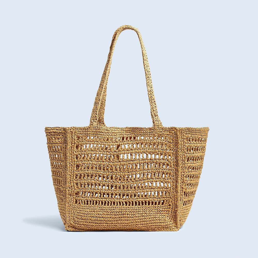 <p><a href="https://go.redirectingat.com?id=74968X1596630&url=https%3A%2F%2Fwww.madewell.com%2Fthe-open-crochet-straw-packable-tote-NP820.html&sref=https%3A%2F%2Fwww.elle.com%2Ffashion%2Faccessories%2Fg60500171%2Fbest-raffia-bags-women%2F" rel="nofollow noopener" target="_blank" data-ylk="slk:Shop Now;elm:context_link;itc:0;sec:content-canvas" class="link rapid-noclick-resp">Shop Now</a></p><p>The Open-Crochet Straw Packable Tote</p><p>madewell.com</p><p>$88.00</p>