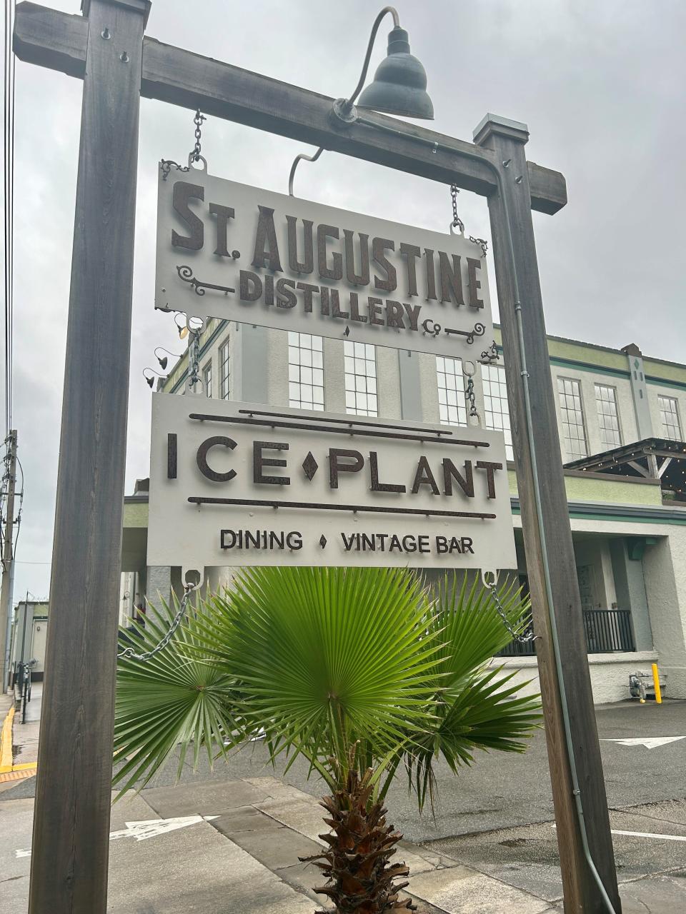 Ice Plant Bar and St. Augustine Distillery are located in an ice plant built in 1927.