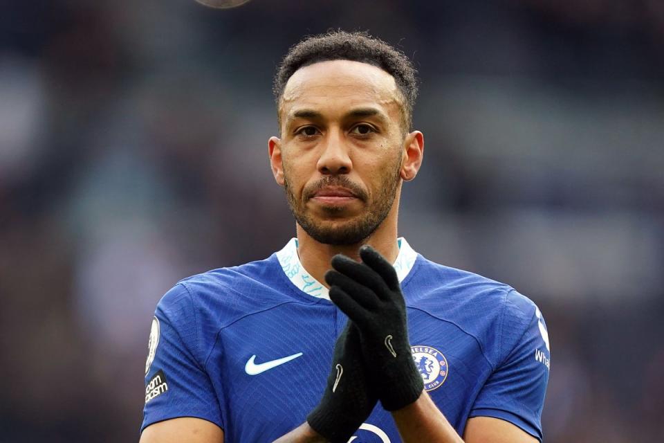 Pierre-Emerick Aubameyang could still have a part to play at Chelsea despite previously having been frozen out (Mike Egerton/PA) (PA Wire)