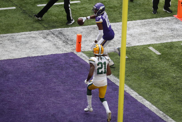 Justin Jefferson scores two touchdowns as Vikings defeat Packers